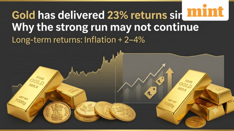 Gold has delivered 23% returns since 2019: Why investors should factor in inflation when estimating future returns