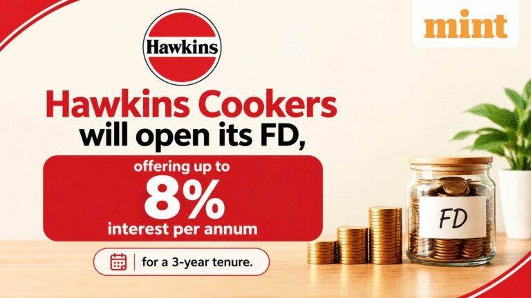 Hawkins Cookers FD opens on September 16; Know interest rates, minimum deposit required and other details