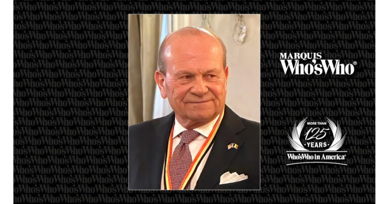 Marquis Who’s Who Honors Francois M. de Visscher for Decades-Long Work in Family Business Advisory and Diplomacy