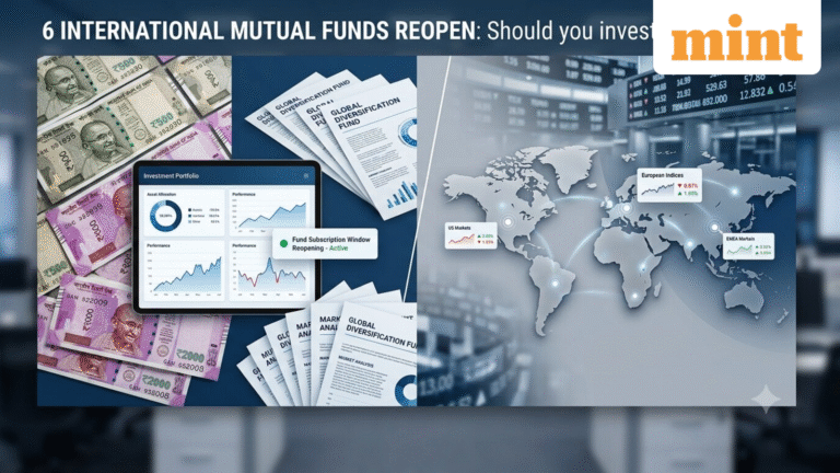 6 international mutual funds are reopening: 5 delivered double-digit returns in 1 year – is it time to invest?