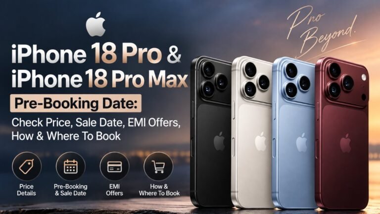 iPhone 18 Pro & iPhone 18 Pro Max Pre-Booking Date: Check Price, Sale Date, EMI Offers, How & Where To Book