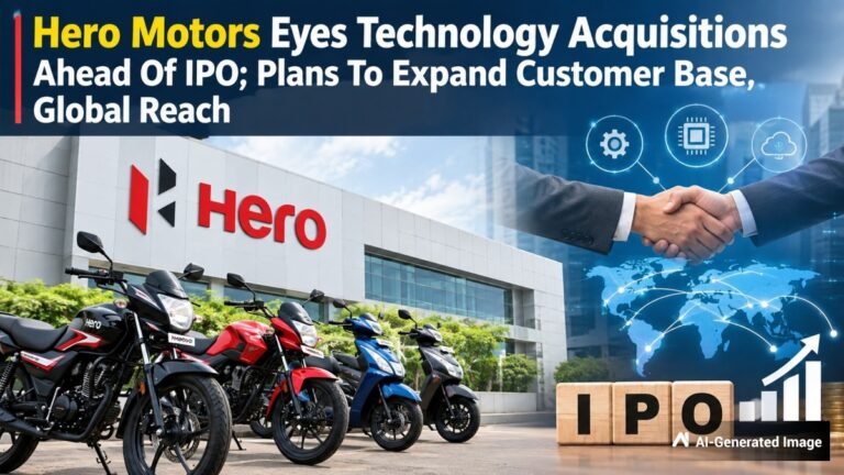 Hero Motors Eyes Technology Acquisitions Ahead Of IPO; Plans To Expand Customer Base, Global Reach