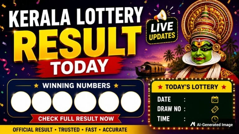Kerala Lottery 05-09-2026 Karunya Lottery KR.767 Result Today LIVE, Full Winners List: Kerala Samrudhi SM 71 Lottery Result On 6.9.2026
