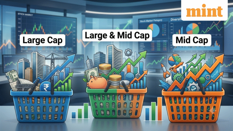 Large & mid-cap mutual funds vs separate portfolio split: How do their returns compare over 1, 3 and 5 years?