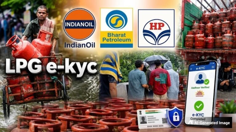LPG Gas Cylinder E-KYC Deadline Extended: Check New Date, How To Fill E-KYC Form For Indane Gas, HP Gas, Bharat Gas Cylinders