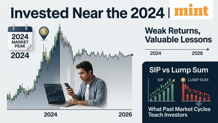 Invested near 2024 market peak? New study reveals lessons from past crashes on SIPs, lump sums and volatility