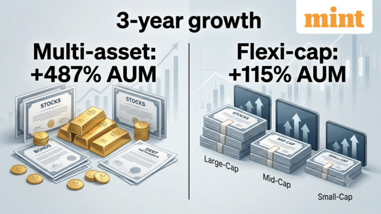 Multi-asset funds’ AUM grew 487% in 3 years vs 115% for flexi-cap: Should you invest in one or both for diversification?