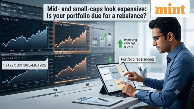 Mid and small-caps look expensive: Should you rebalance your portfolio as earnings could lift equities from October?