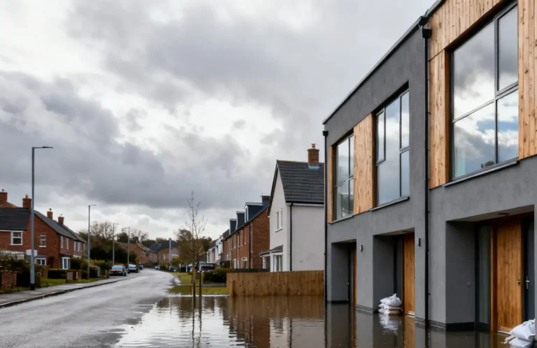 Flood-risk homes may become uninsurable, warns Aviva