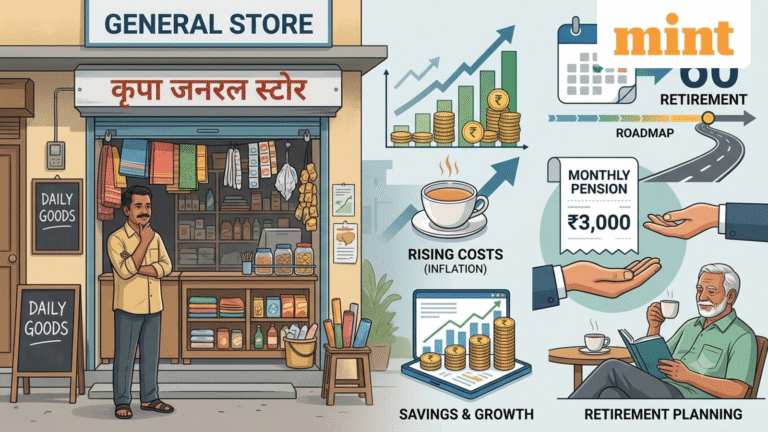 NPS for small traders: Is ₹3,000 monthly pension after 60 enough for retirement? Experts highlight harsh reality