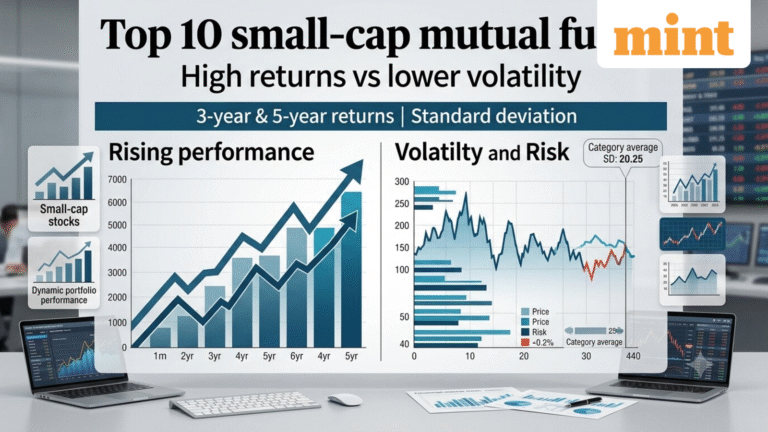 Top 10 small-cap mutual funds: Which schemes delivered high returns with relatively lower risk?