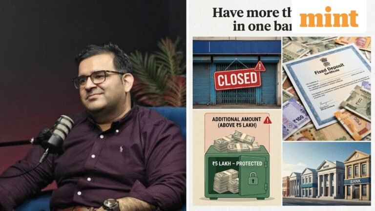 Have more than ₹5 lakh in one bank FD? Sanjay Kathuria warns of a hidden risk and reveals how to shield your money