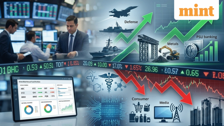 Sectoral mutual funds: Defence, metals gave double-digit returns in 2 years while tech, consumer in red — here’s why