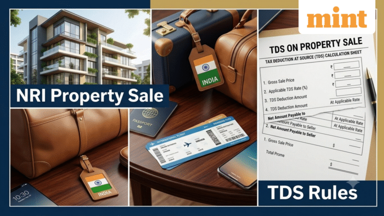 Property sale in India: NRI sellers face different TDS rules from residents—here’s what to know