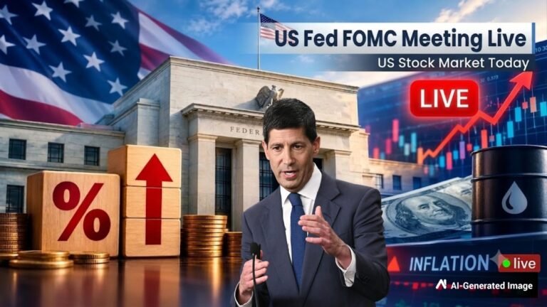 LIVE Fed FOMC Meeting Today: 25 Bps Hike Likely From Fed; Dow Jones Fall; Nasdaq, S&P 500 Gains; Where To Watch Kevin Warsh’s Speech?