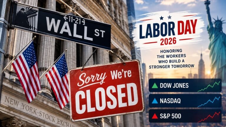 US Stock Market Holiday: Is Wall Street Closed Today For Labor Day 2026? Check Dow, Nasdaq, S&P 500 Performance
