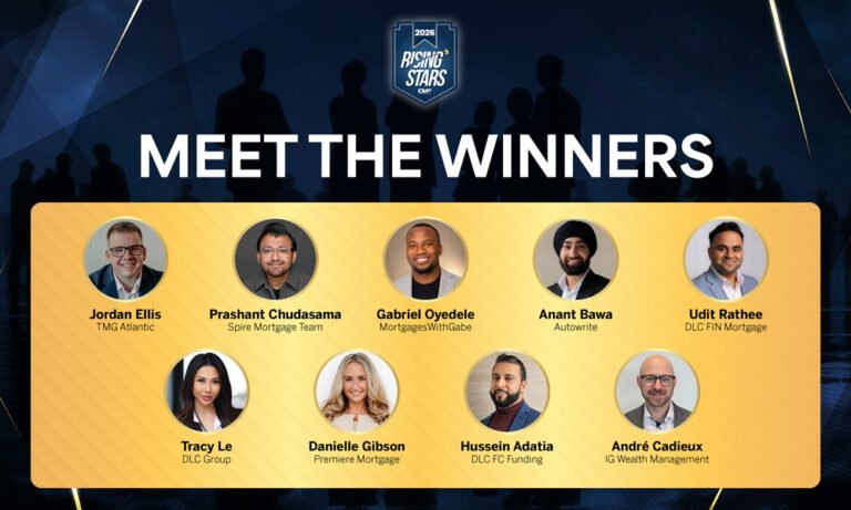 Rising Stars 2026: Canada’s top young mortgage professionals announced