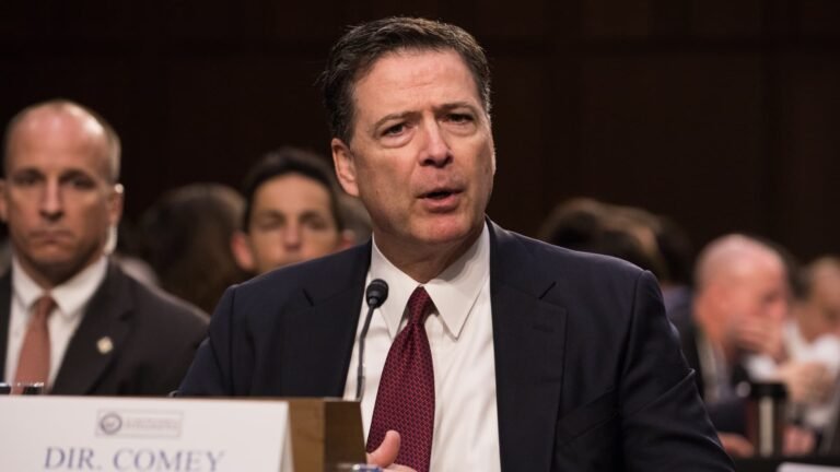 DOJ charges ex-FBI Director James Comey in new case