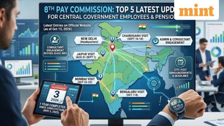 8th Pay Commission: 5 latest developments central government employees and pensioners should know