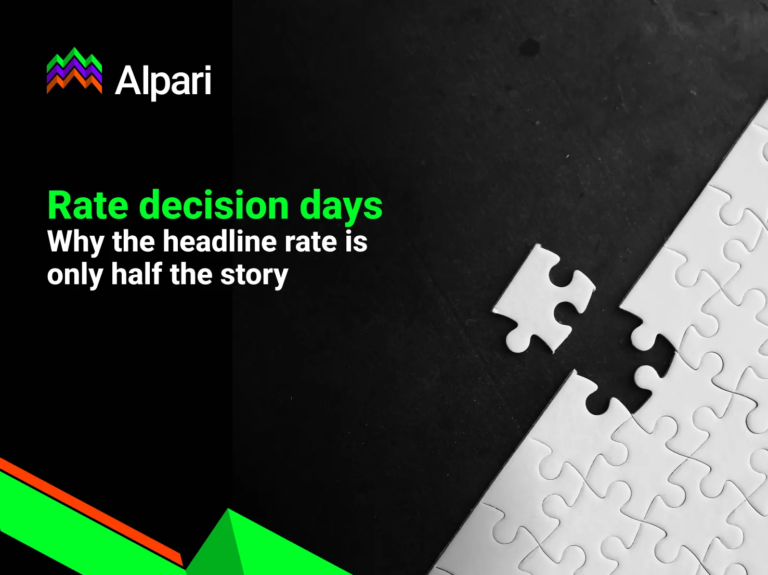 Rate decision days: why the headline rate is only half the story