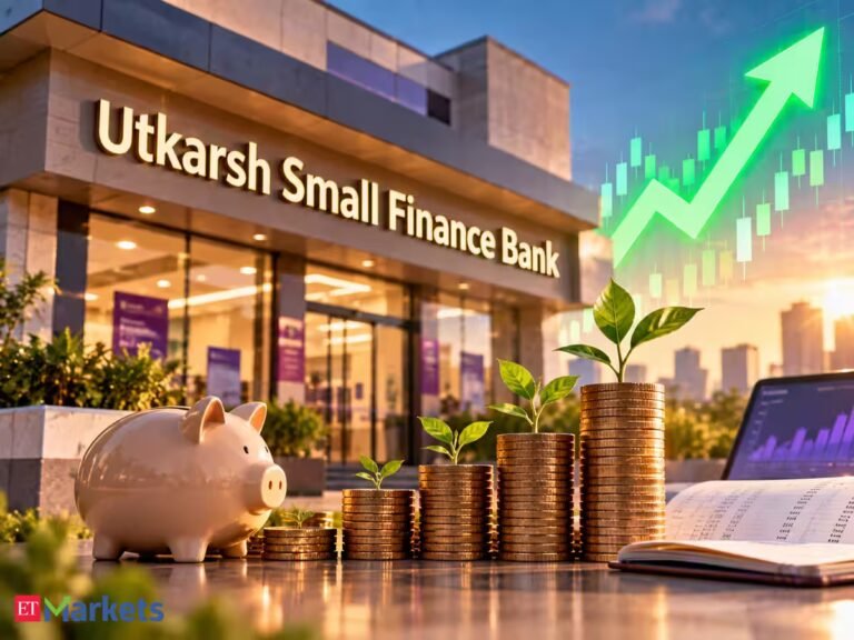 Utkarsh Small Finance Bank shares rally 7% after Q2 disbursements jump 55% YoY, deposits rise 7%