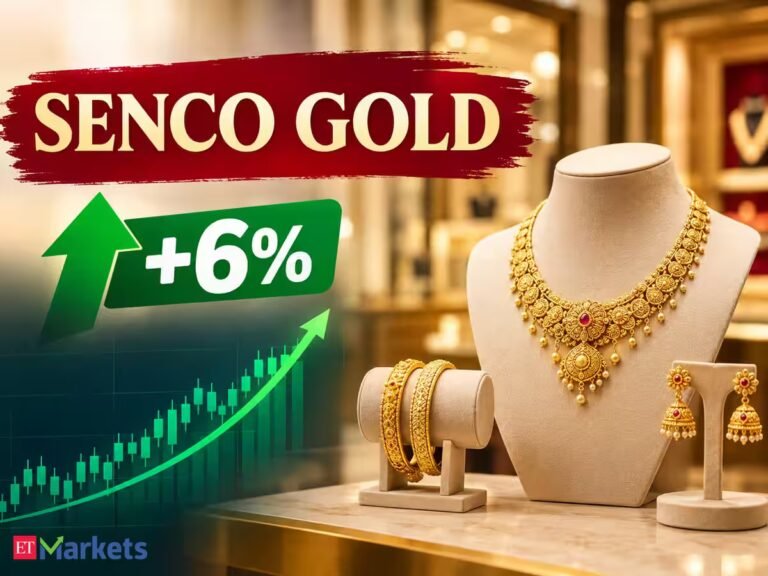 Senco Gold shares gain 6% on strong Q2 business update; revenue rises 31% YoY