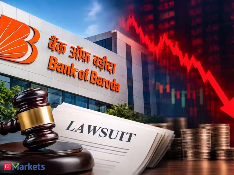 Bank of Baroda shares drop 3% after NMC Healthcare founder BR Shetty files $15 bn lawsuit; lender issues clarification