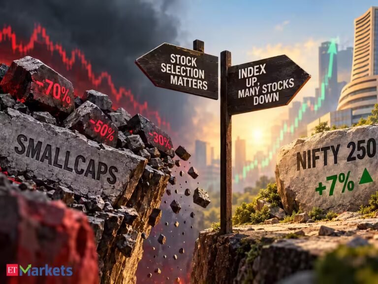 Beware! Blind investing in smallcaps won’t make you money as 148 of 250 stocks tumble in 2026