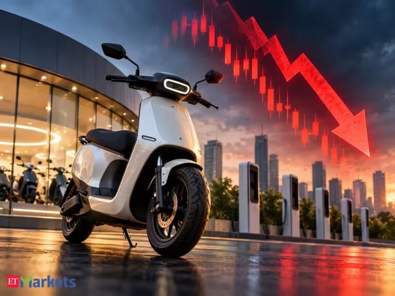 Ola Electric shares dip 5% after Goldman Sachs downgrades stock to Sell. Here’s why