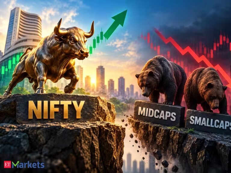 Nifty’s early comeback signal: Why largecaps are holding up as broader market slides