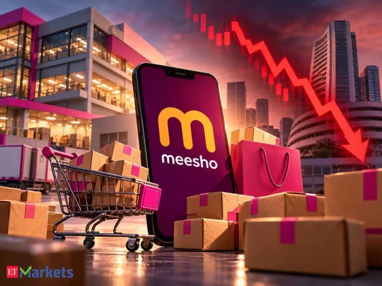 Meesho shares fall 3% even as Q2 loss narrows to Rs 132 cr. Why Jefferies raised target price but Nomura remains cautious