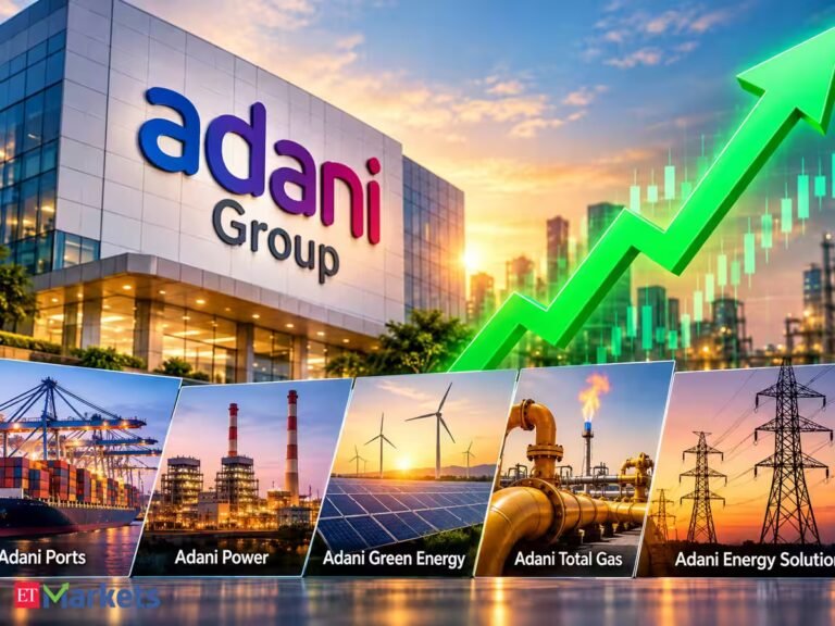 Adani group stocks jump up to 3%, add Rs 23,000 crore to total m-cap. What’s behind the surge?