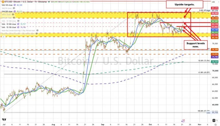 Bitcoin shows some buying life as risk-on flows return and push the digital currency higher
