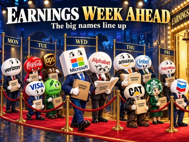 Biggest earnings week ahead: Can Microsoft, Alphabet and Amazon turn the Nasdaq tide? Or will the ships sink?