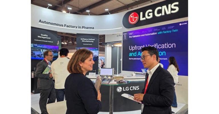 LG CNS présente sa solution AX dédiée à la fabrication pharmaceutique lors du plus grand salon mondial dédié à l’industrie pharmaceutique et aux biotechnologies