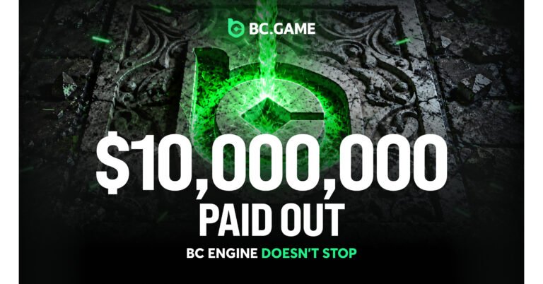 BC Engine, de BC.GAME, supera los 10 millones de dólares en recompensas a seis meses de su lanzamiento