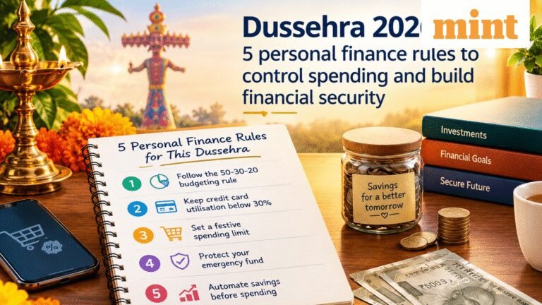 Dussehra 2026: 5 money rules to control spending and avoid debt
