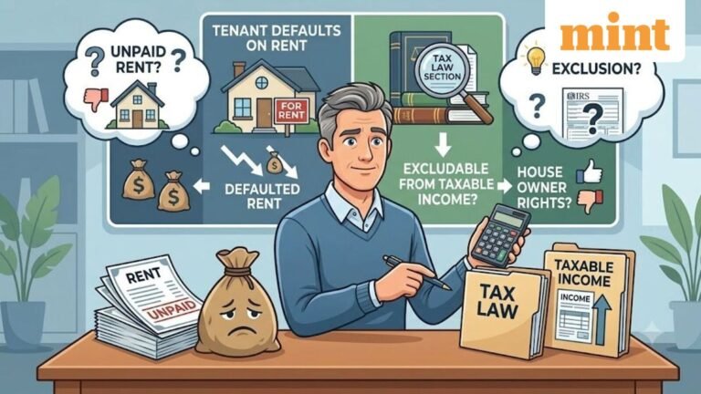Tenant fails to pay rent: Can house owners exclude the unpaid amount from taxable income? Expert explains