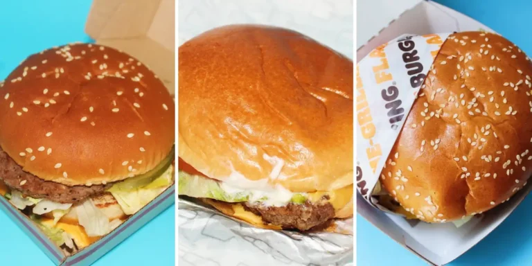 I Tried Signature Burgers From McDonald’s, Wendy’s, Burger King