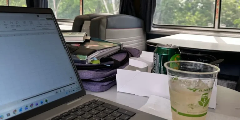 Worked Remotely While on Long Amtrak Trip; Challenges, How I Did It
