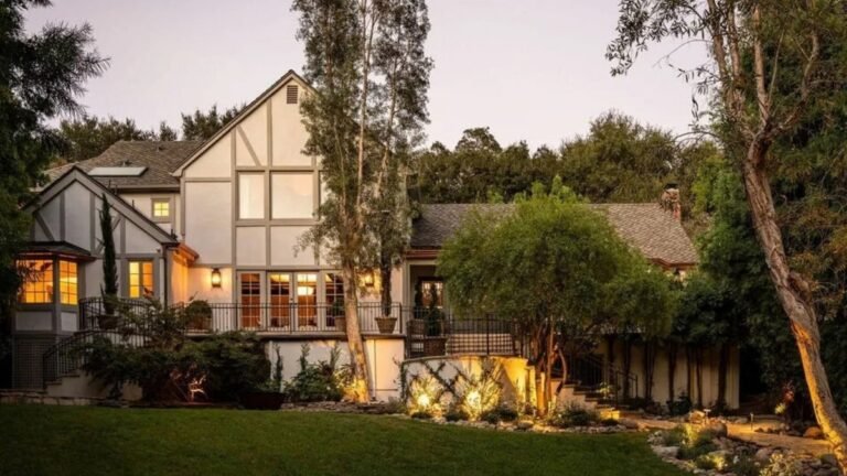 See How a 1970s Brentwood Tudor Was Transformed Into an $8 Million Modern Estate