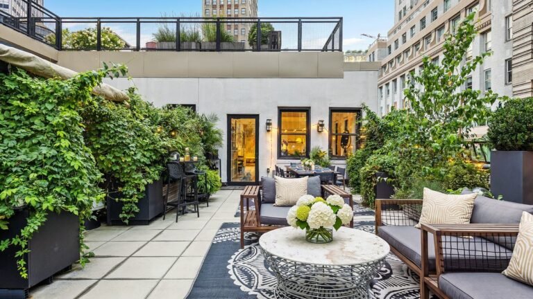 Lavish $3.5 Million New York City Penthouse Has an Outdoor Shower