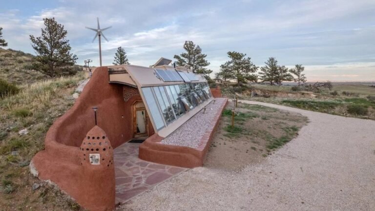 Off-Grid ‘Earthship’ Home Hits the Market for $625K in Wyoming