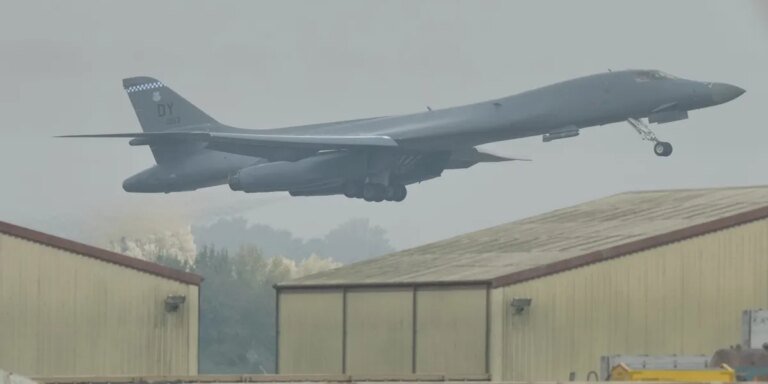 Air Force removes all bombers from British base after a planned terror attack was foiled