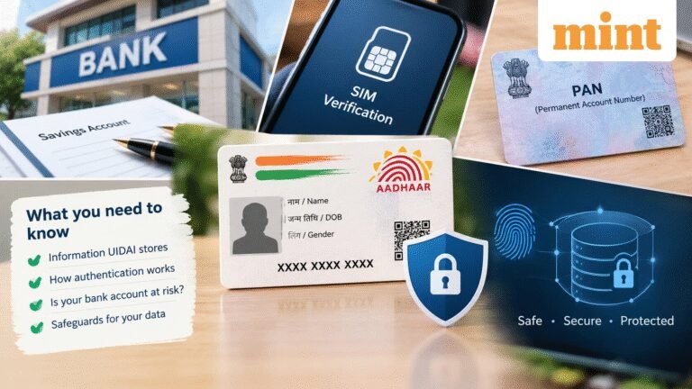 Aadhaar linked to your bank, demat account and SIM? Here’s what UIDAI knows about you | Key facts about data security