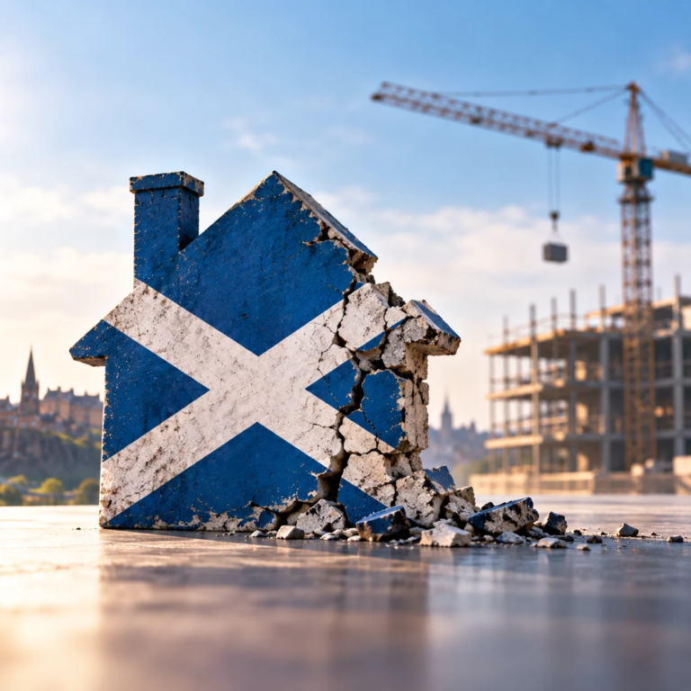 Scotland’s housing emergency deepens as housebuilding falls to record low