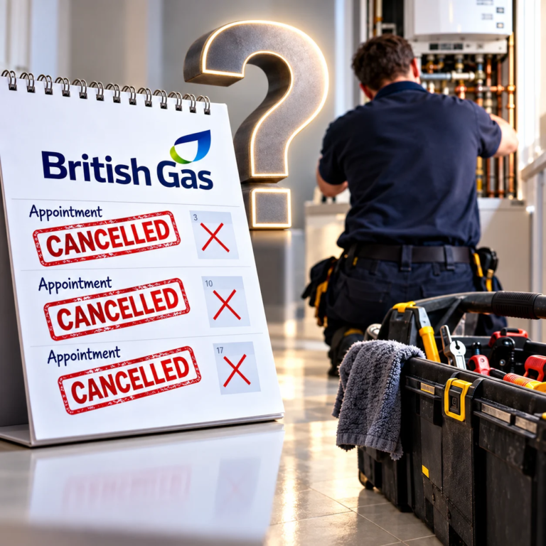 Can I hire a plumber if British Gas keeps delaying repairs?