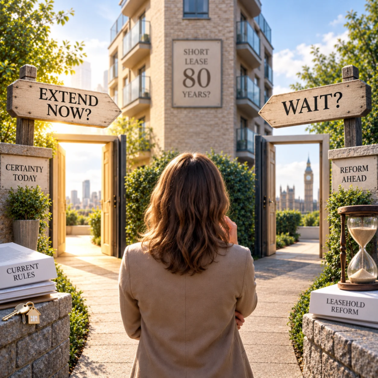 Extend now or wait? The short-lease dilemma under leasehold reform