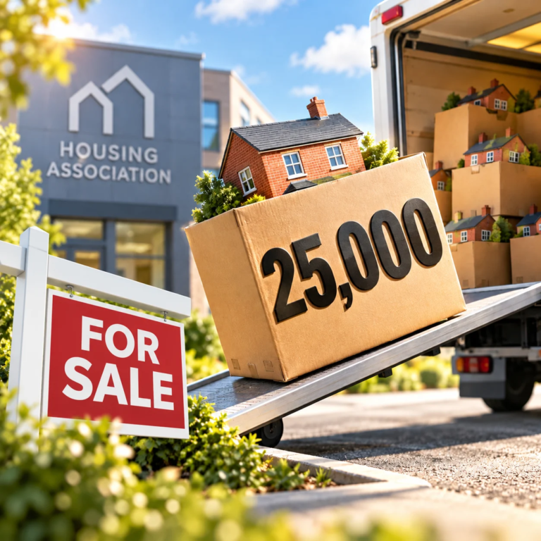 Housing associations sell 25,000 social homes