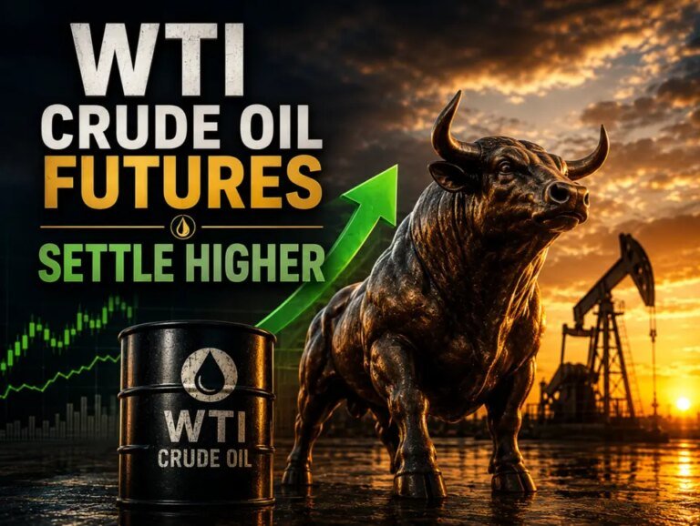 Crude oil futures are settle up $0.40 at $94.14
